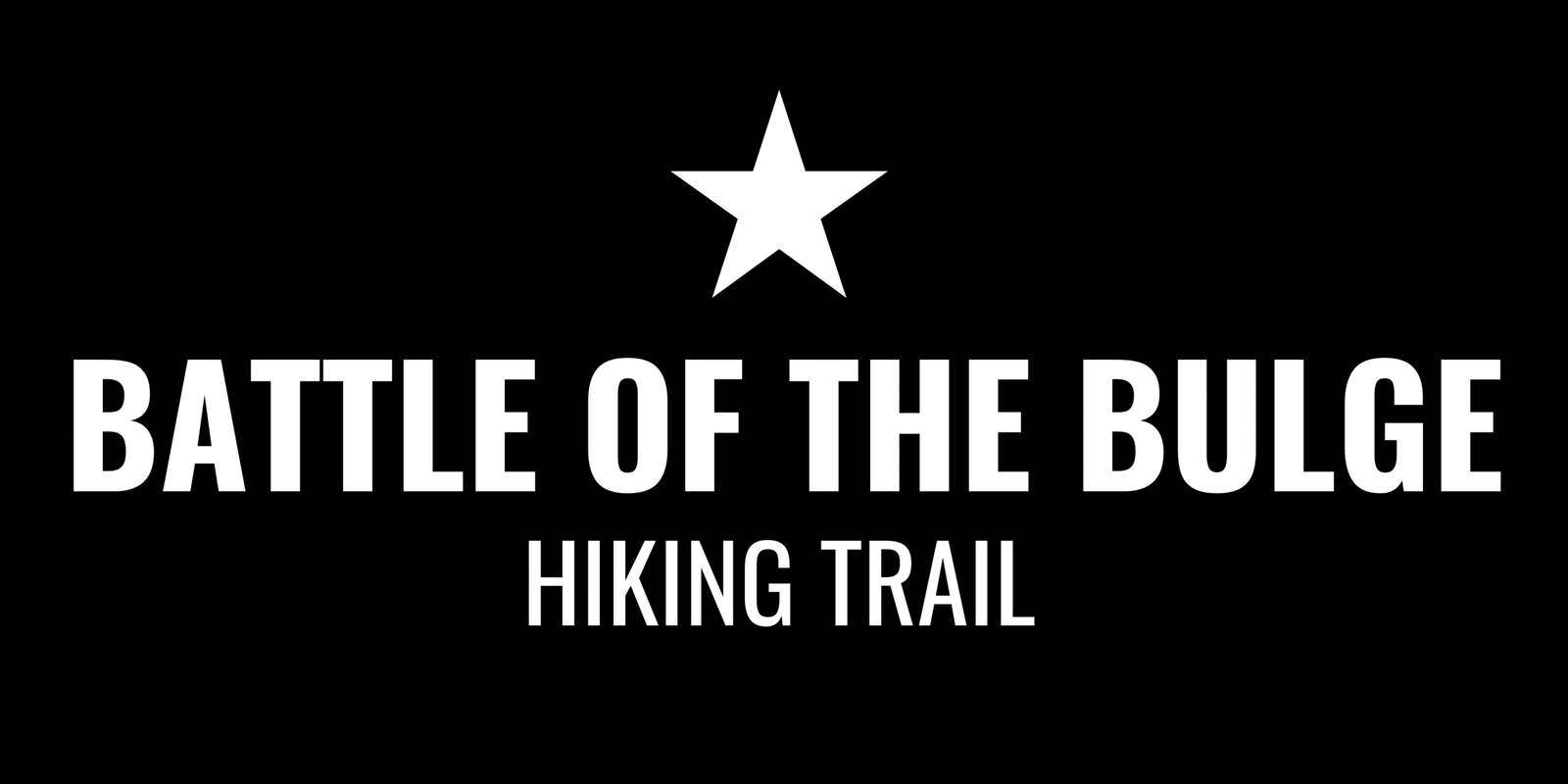 Battle of the Bulge Hiking Trail
